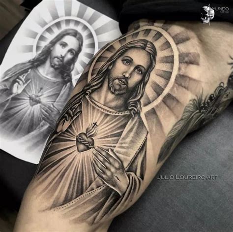 jesús tatuaje|tatuajes de jesus de cara.